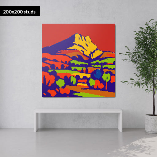 200*200studs, 160*160cm, 63*63inch