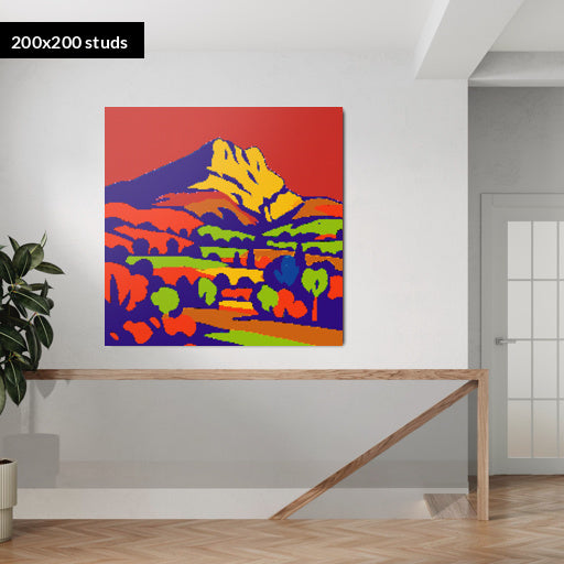 200*200studs, 160*160cm, 63*63inch