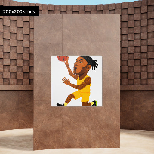 200*200studs, 160*160cm, 63*63inch