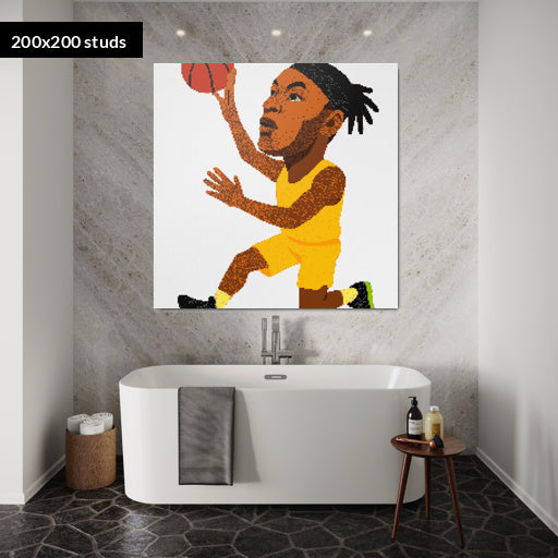 200*200studs, 160*160cm, 63*63inch