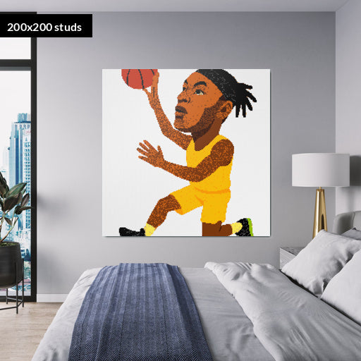 200*200studs, 160*160cm, 63*63inch