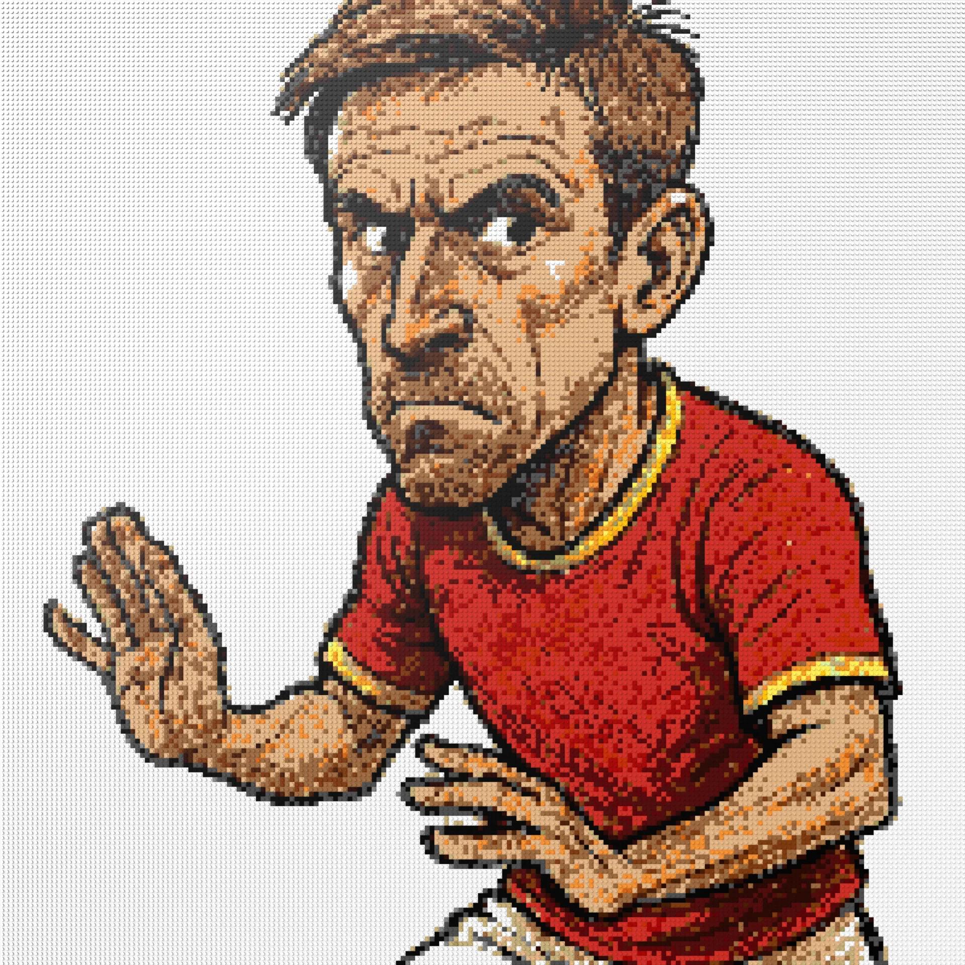 200*200studs, 160*160cm, 63*63inch