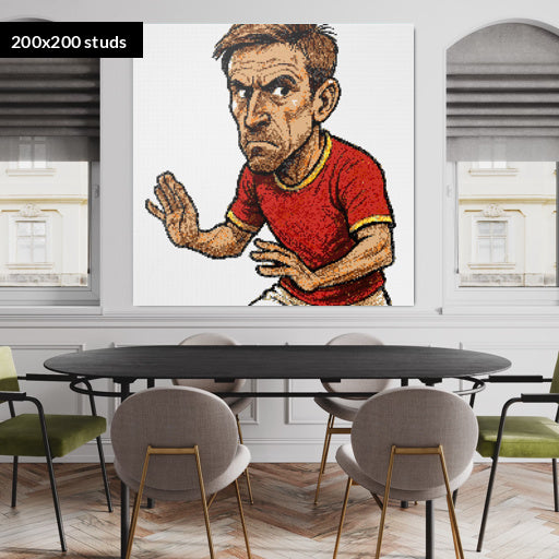 200*200studs, 160*160cm, 63*63inch