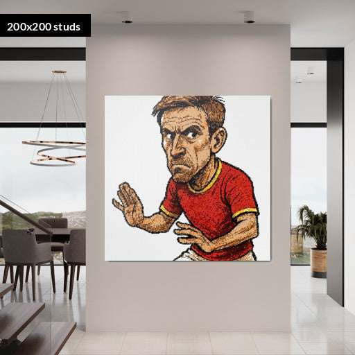 200*200studs, 160*160cm, 63*63inch