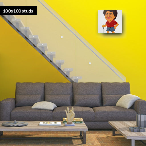 100*100studs, 80*80cm, 31,5*31,5inch