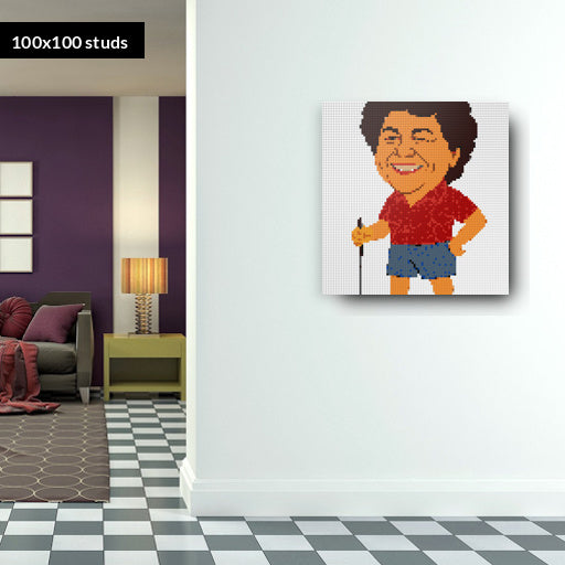 100*100studs, 80*80cm, 31,5*31,5inch