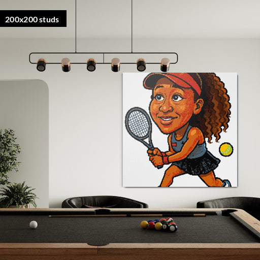 200*200studs, 160*160cm, 63*63inch