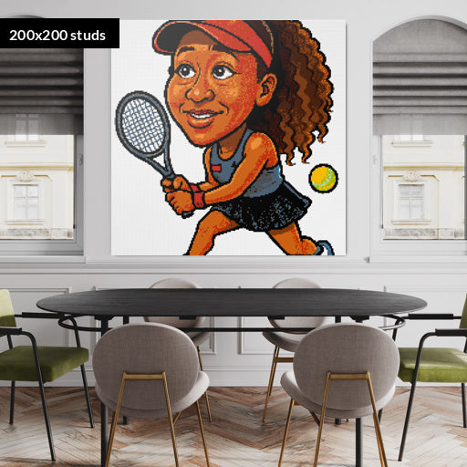 200*200studs, 160*160cm, 63*63inch
