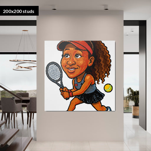 200*200studs, 160*160cm, 63*63inch