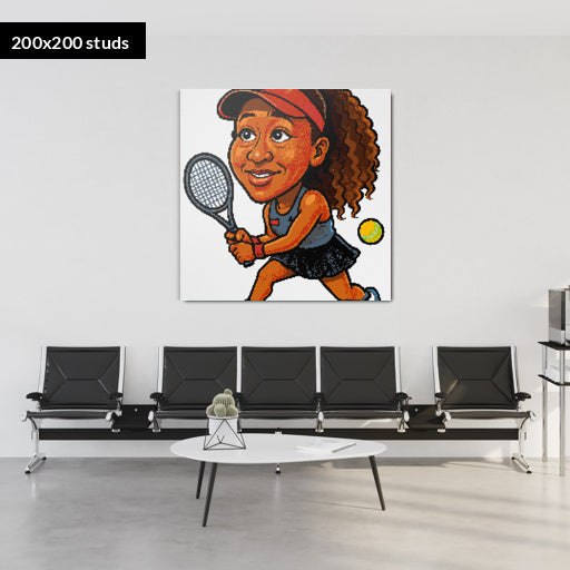 200*200studs, 160*160cm, 63*63inch