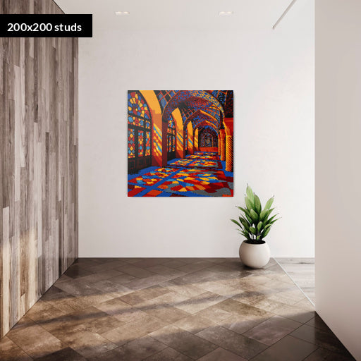 200*200studs, 160*160cm, 63*63inch