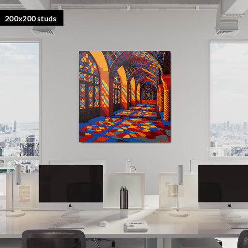 200*200studs, 160*160cm, 63*63inch