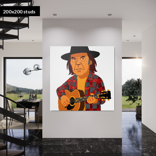 200*200studs, 160*160cm, 63*63inch
