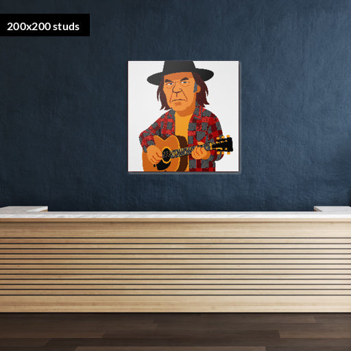 200*200studs, 160*160cm, 63*63inch