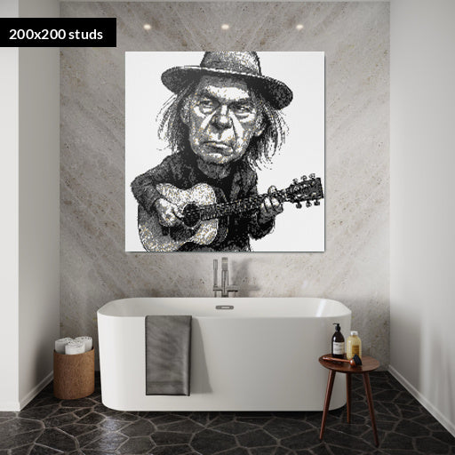 200*200studs, 160*160cm, 63*63inch