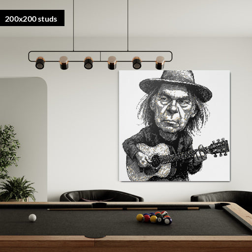 200*200studs, 160*160cm, 63*63inch