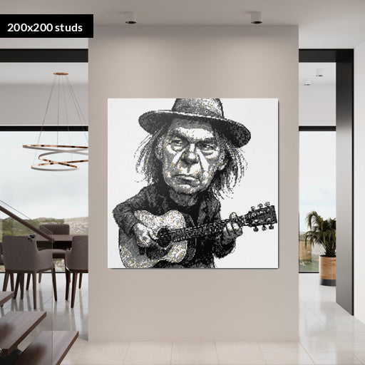 200*200studs, 160*160cm, 63*63inch