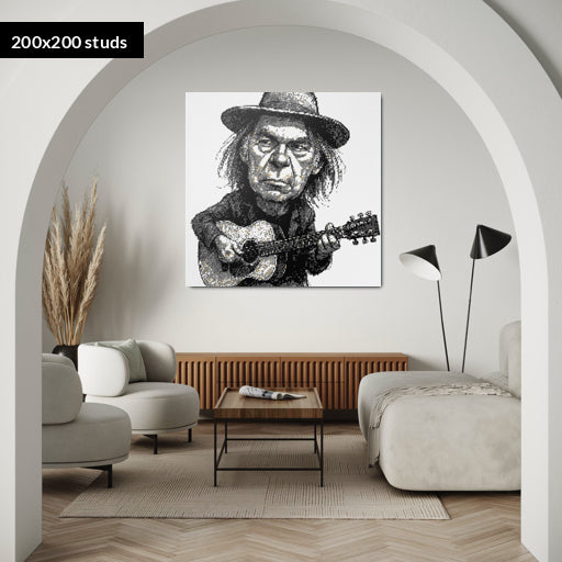 200*200studs, 160*160cm, 63*63inch