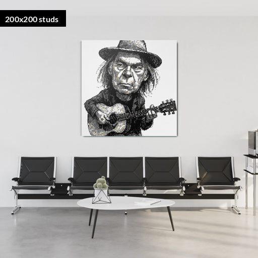 200*200studs, 160*160cm, 63*63inch