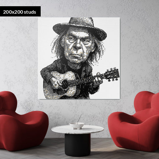 200*200studs, 160*160cm, 63*63inch