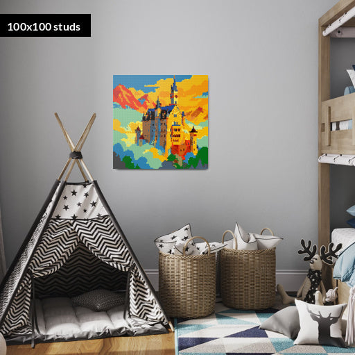 100*100studs, 80*80cm, 31,5*31,5inch