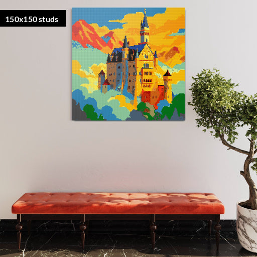 150*150studs, 120*120cm, 47,25*47,25inch