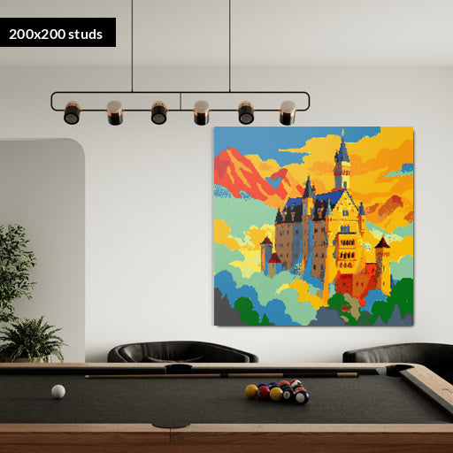 200*200studs, 160*160cm, 63*63inch