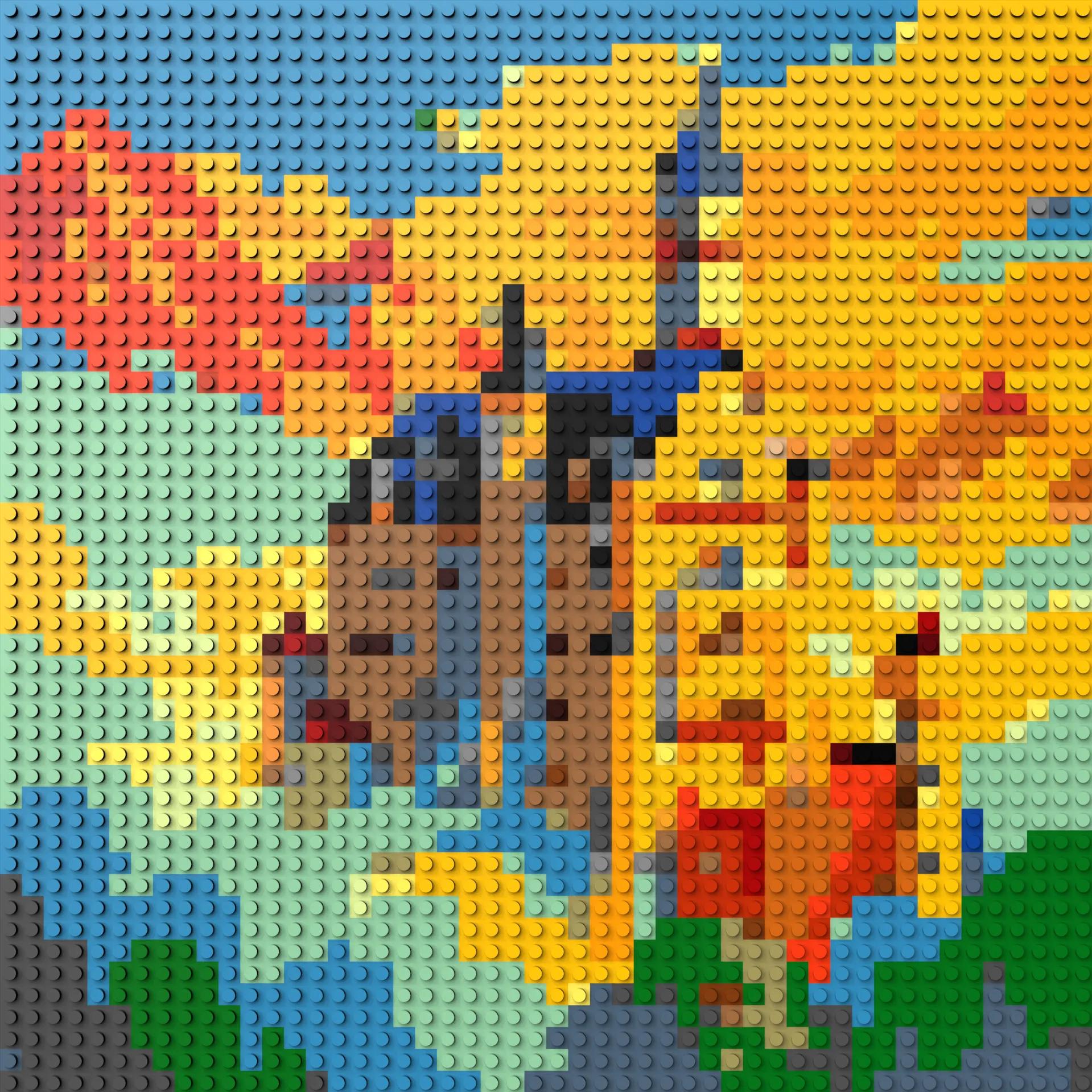 50*50studs, 40*40cm, 15,75*15,75inch