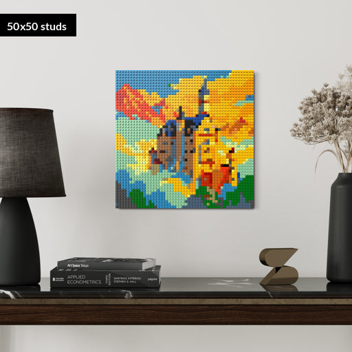 50*50studs, 40*40cm, 15,75*15,75inch
