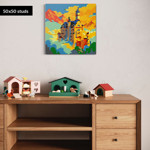 50*50studs, 40*40cm, 15,75*15,75inch