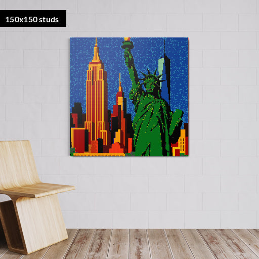 150*150studs, 120*120cm, 47,25*47,25inch