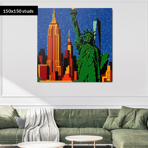 150*150studs, 120*120cm, 47,25*47,25inch