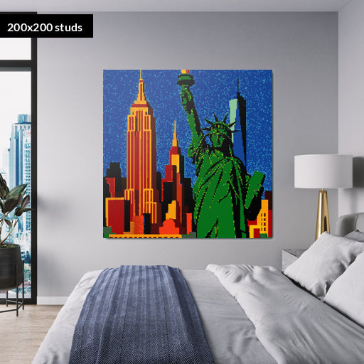200*200studs, 160*160cm, 63*63inch