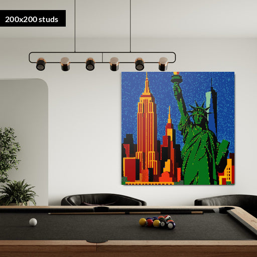 200*200studs, 160*160cm, 63*63inch