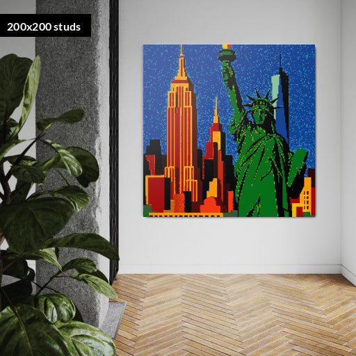 200*200studs, 160*160cm, 63*63inch