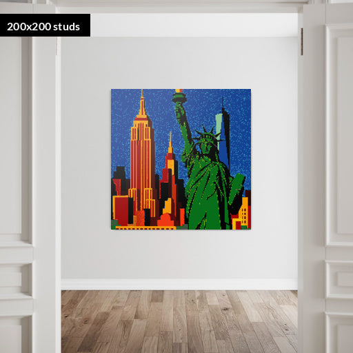 200*200studs, 160*160cm, 63*63inch