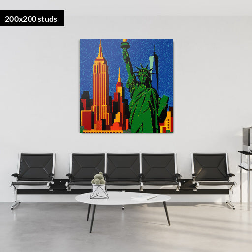 200*200studs, 160*160cm, 63*63inch