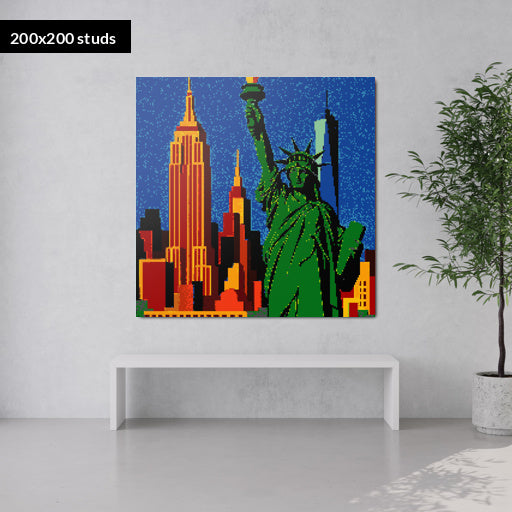 200*200studs, 160*160cm, 63*63inch