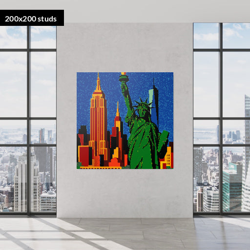 200*200studs, 160*160cm, 63*63inch