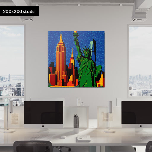 200*200studs, 160*160cm, 63*63inch