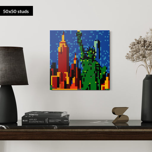 50*50studs, 40*40cm, 15,75*15,75inch