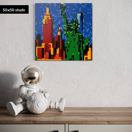 50*50studs, 40*40cm, 15,75*15,75inch