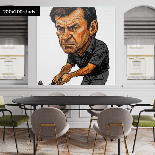 200*200studs, 160*160cm, 63*63inch