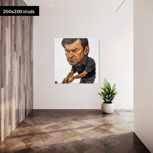 200*200studs, 160*160cm, 63*63inch