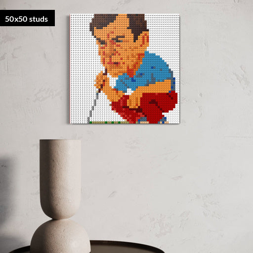 50*50studs, 40*40cm, 15,75*15,75inch