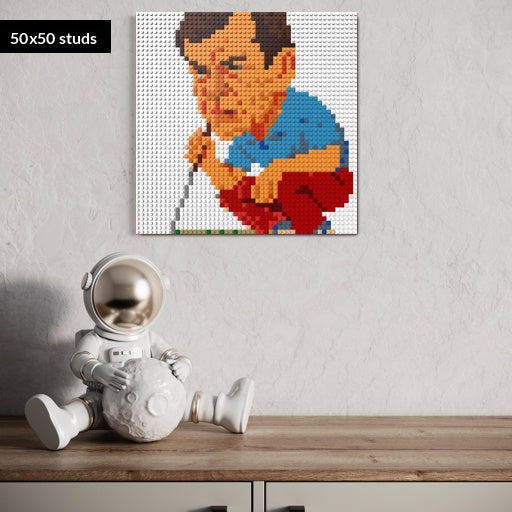50*50studs, 40*40cm, 15,75*15,75inch