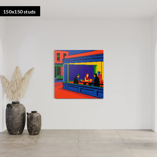 150*150studs, 120*120cm, 47,25*47,25inch