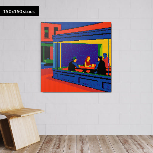 150*150studs, 120*120cm, 47,25*47,25inch