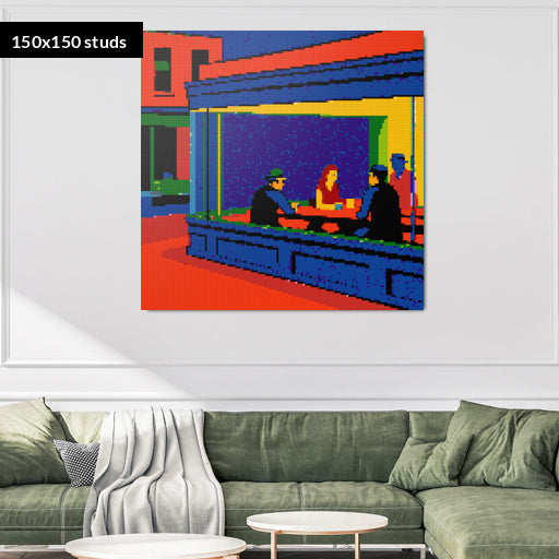 150*150studs, 120*120cm, 47,25*47,25inch