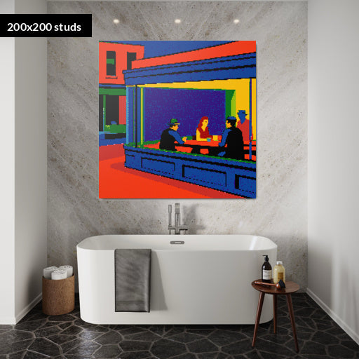 200*200studs, 160*160cm, 63*63inch